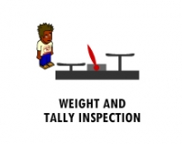 WEIGHT AND TALLY INSPECTION